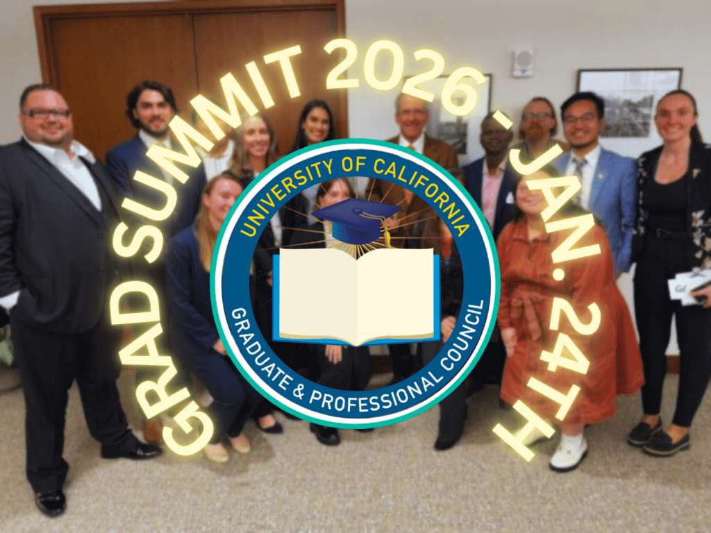 Mark the Date! UCGPC Virtual Graduate Summit is Saturday, January 24th, from 4:00 – 8:00&nbsp;PM!